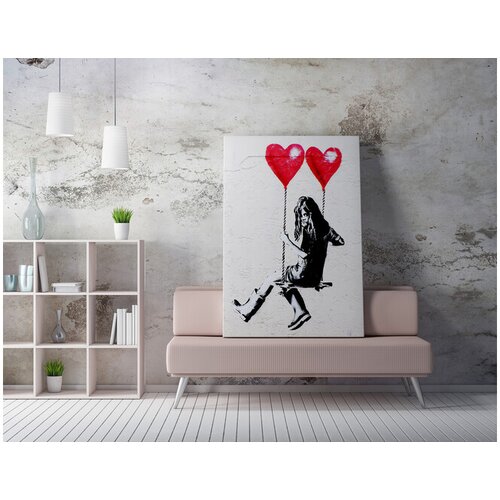 Wallity WY01 (70 x 100) Multicolor Decorative Canvas Painting Cene