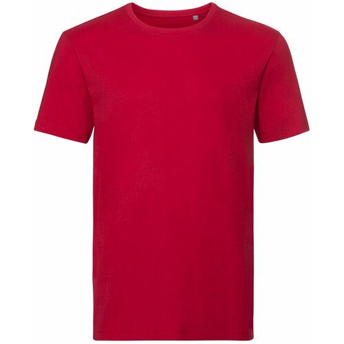 RUSSELL Czerwona koszulka męska Pure Organic Cene