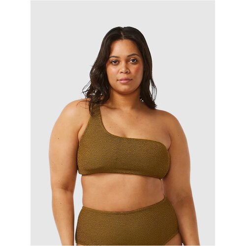 Rip Curl Sunshine One Shoulder Top Bikini Top dark olive Cijene