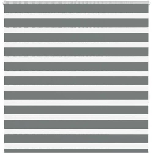 vidaXL Zebra senčilo temno sivo 140x150 cm tkanina širina 135,9 cm Cene