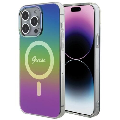  ORIGINALNA FUTROLA GUESS IML IRIDESCENT MAGSAFE HARDCASE GUHMP15LHITSK ZA IPHONE 15 PRO MULTICOLOR Cijene