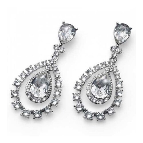  Ženske oliver weber duke crystal mindju&amp;Scaron;e sa swarovski belim kristalima ( 22751 ) Slike
