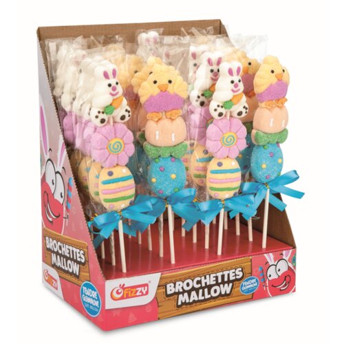 Fizzy lizalica brochettes mallow 35g×24 XXL pakiranje Cene