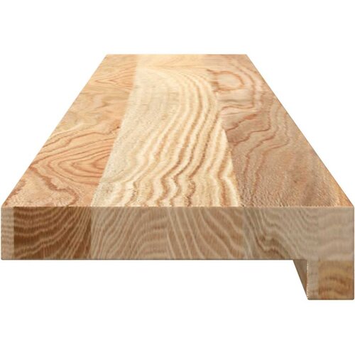 Prozorske klupice 2 kom 100x15x2 cm netretirane masivne hrast Slike