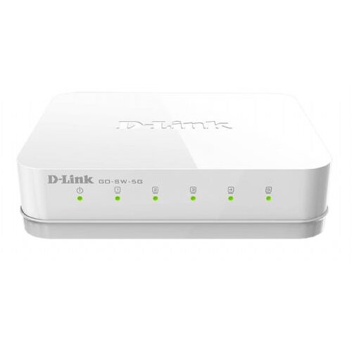 D-link switch neupravljivi, GO-SW-5GE+ 3 kabl Cat6 cert 1m Slike