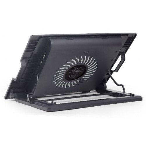 Gembird postolje sa hladnjakom za laptop do 17 inča, 15cm ventilaror, podešavanje visine, led (NBS-1F17T-01) Cene