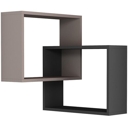 Timeless Tools 2-delni set stenskih polic, svetla moka-antracit, (5000352474) Slike