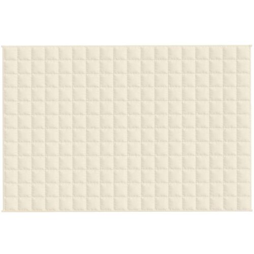  Te&amp;scaron;ka deka svijetla krem 120 x 180 cm 5 kg od tkanine Slike