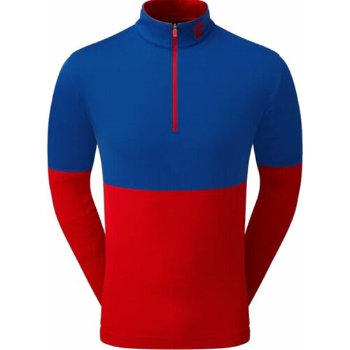 Footjoy Colour Block Midlayer Mens Twilight/Racing Red S Slike