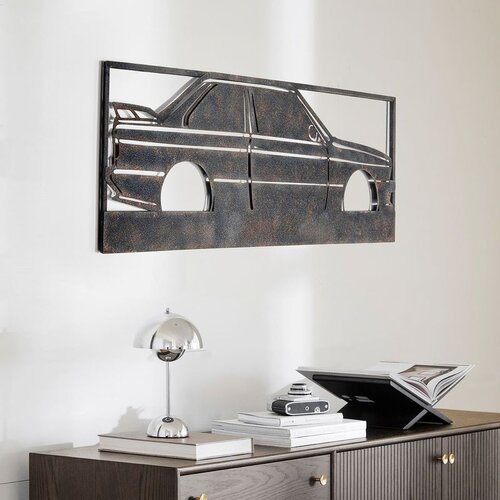 WALLXPERT Shadow Rider - VNT021 Vintage Dekorativni Metalni Zidni Pribor Cene