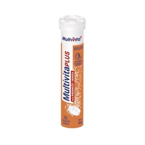 Multivita Šumeće tablete pomorandža bez šećera 80g Cene
