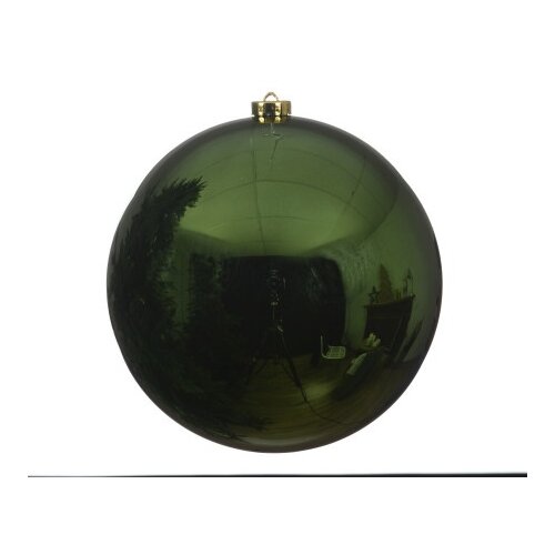  Novogodišnja dekoracija - hanging bauble 14cm 022373 - pine green - kmg ( 044412 ) Cene