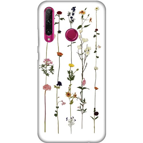 Torbica silikonska print skin za huawei honor 20 lite/honor 20e flower Slike