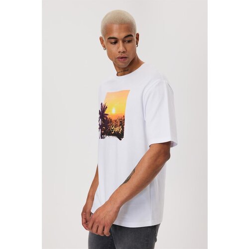 Lee Cooper Leo Men's O-Neck T-Shirt Cene