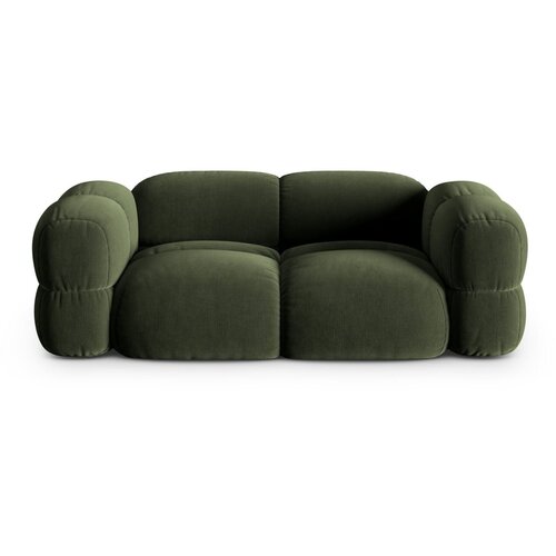 Cosmopolitan Design Zelena žametna sedežna garnitura 210 cm Loretto – Cene