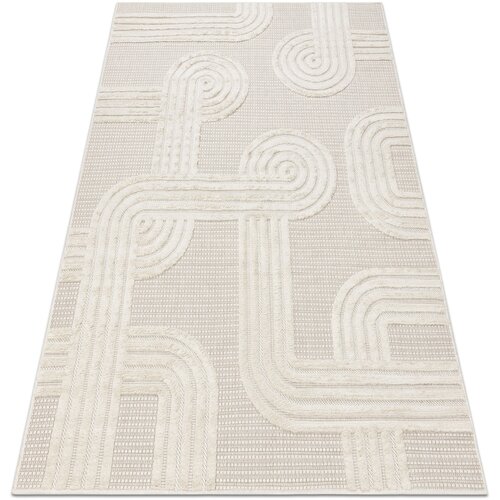 RugsX Preproge Preproga SANTO string SISAL 1001 geometrijska bel 200x290 cm Bela Cene