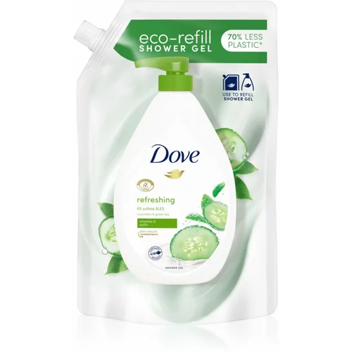 Dove Refreshing osvežujoč gel za prhanje nadomestno polnilo 720 ml