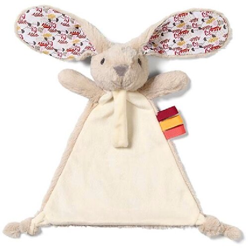BabyOno Have Fun Cuddly Toy with a Dummy Holder pli&amp;scaron;asta igrača z zapiralom Rabbit Milly 0 m+ 1 kos Slike