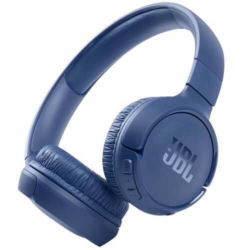 JBL brezžične naglavne slušalke T510BT modra Cene