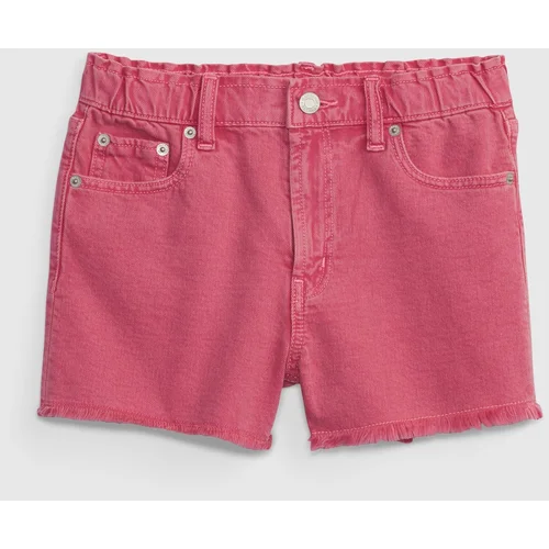 GAP Kids Denim Shorts High Rise Washwell - Girls