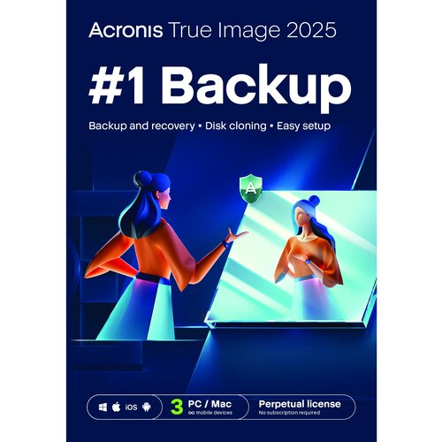 Acronis True Image 2025 - 3 Computers - ESD-DownloadESD&amp;quot; Slike