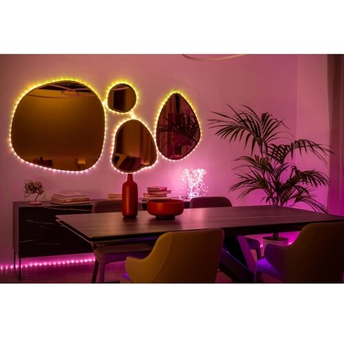 TWINKLY LED trak Dots (RGB, 20 m, črn) Slike