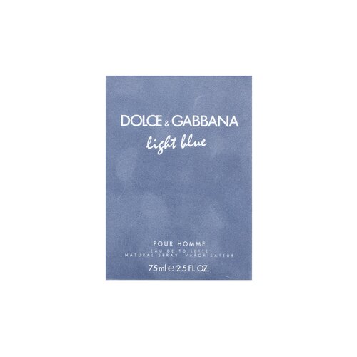 Dolce&amp;amp;gabbana Light Blue Pour Homme toaletna voda 75 ml za mu&amp;scaron;karce Slike