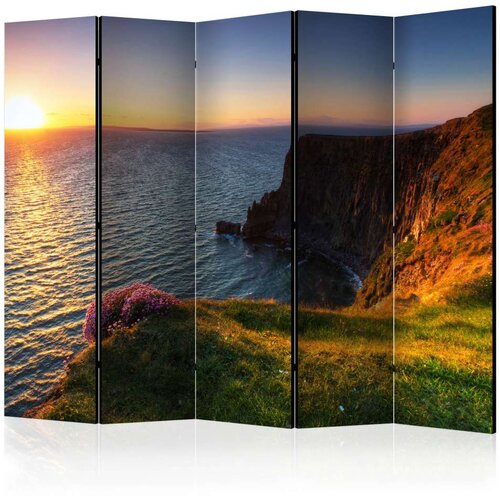  Paravan u 5 dijelova - Sunset: Cliffs of Moher Ireland II [Room Dividers] 225x172 Slike