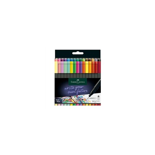 Faber-Castell Marker Grip Finepen, intenzivne + neon boje, 30 komada Cijene