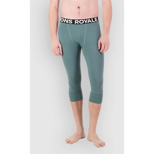 Mons Royale Merino Cascade Flex 3/4 Legging Funkcijske hlace burnt sage Cene