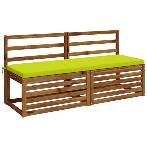  Jastučići za klupe - 2 dijela SOEST 2 kom. 100% poliester - Svjetlozelena 140 x 50 x 5 cm Poliester Cijene