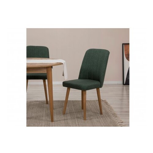 Hanah home Vina 1070 Trpezarijski sto i stolice, smeđe-zelena Cene