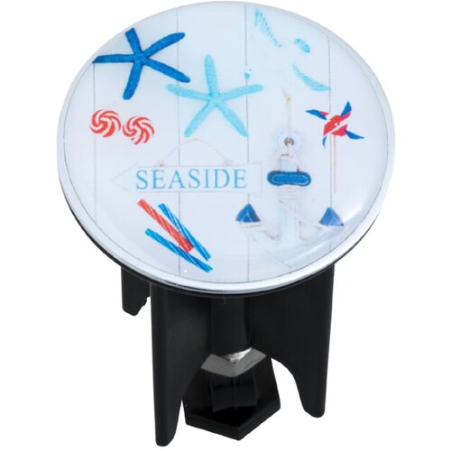 Wenko dekorativni čep za umivaonik (seaside, promjer: 3,9 cm) Slike