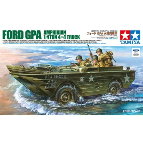 Tamiya Amfibijski tovornjak FORD GPA 1/4 TON 4x4, (21312782)