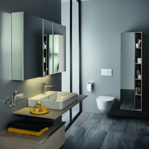 Laufen H8169620001041 Pro S 55 x 46,5 cm nadpultni umivalnik z odprtino za armaturo Slike
