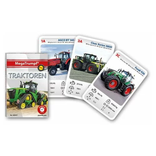Piatnik karte avtomobili traktorji