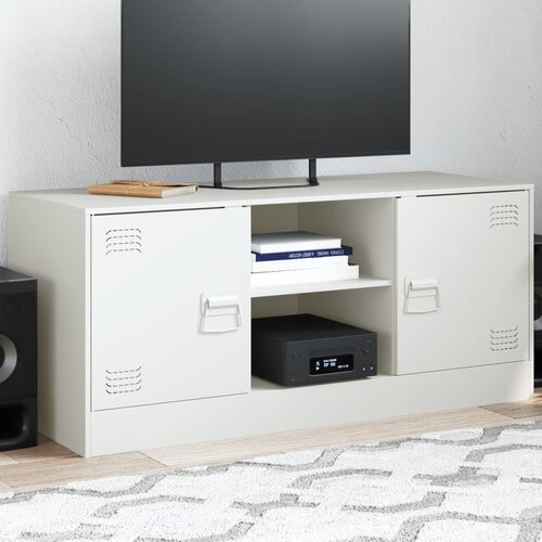 vidaXL TV ormarić bijeli 99 x 39 x 44 cm čelični Cijene