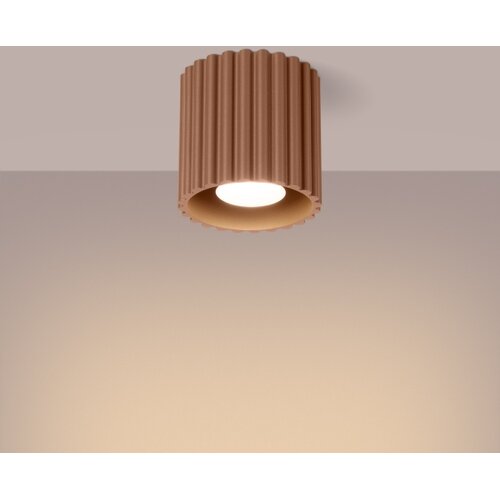 Sollux Lighting Sollux SL.1804 - Spot svetiljka AURA 1xGU10/10W/230V 10 cm braon Slike
