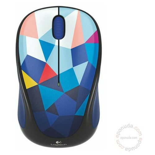 Logitech M238 Wireless Mouse Play Collection BLUE FACETS bežični miš Slike