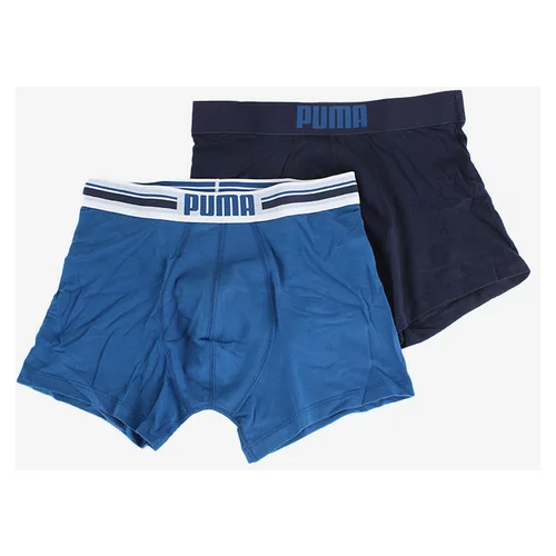 Puma Placed Logo 2-pack Oprijete boksarice Modra