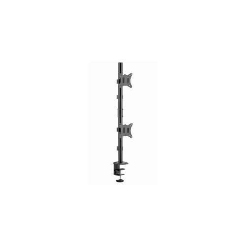  NOSAČ ZA DVA MONITORA VERTIKALNI GEMBIRD MA-D2-02, montaža na stol, (rotate, tilt, swivel), 17&rdquo;-32&rdquo;, up to 9 kg Cijene