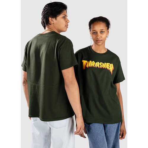 Thrasher Stacked T-Shirt forest green Cijene