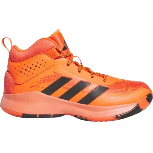 Adidas CROSS EM UP 5 K WIDE Košarkaške tenisice za dječake, crvena, veličina 36 2/3