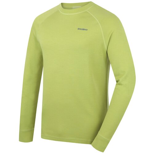 Husky Men&amp;#039;s merino sweatshirt Aron M bright green Slike