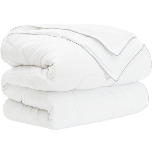  Set deka 3 kom. 135 x 220 cm Sve sezone Bambus Bijela - 135 x 220 cm 70 x 90 cm Slike