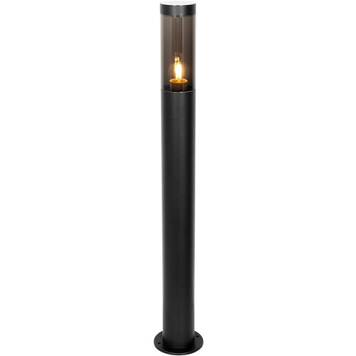 QAZQA Steber za zunanjo svetilko črn 80 cm IP44 - Rox Cene