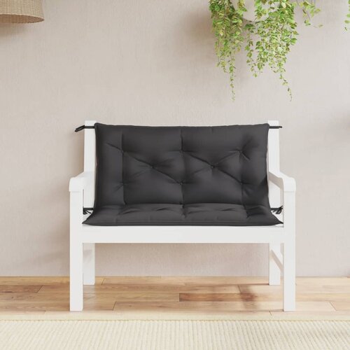 vidaXL Jastuci za vrtnu klupu 2 kom crno 100x50x7 cm tkanine Oxford Cijene