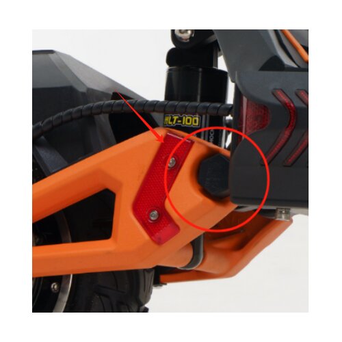  Pokrov matice vzmetenja za električni skiro G3 Pro Slike