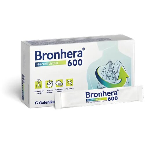 Galenika Bronhera 600, 5 kesica Slike
