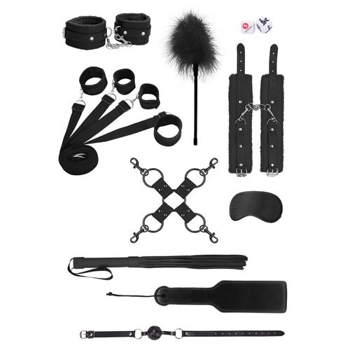 Ouch! Supreme Under The Bed Bindings Kit Black Cene